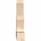 Ekena Millwork Saratoga Smooth Timber Gable Bracket, Douglas Fir, 60"W x 30"H x 5 1/2"D x 5 1/2"F, 12/12 Pitch GBW060X30X0606SAR00SDF - alternate 4